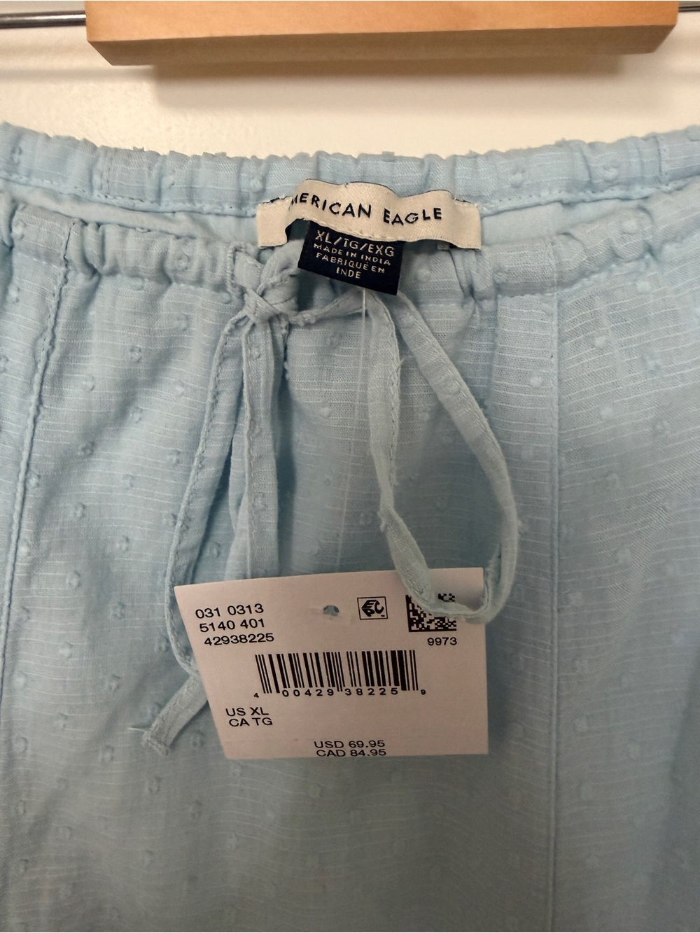 Light Blue Ruffle Maxi Skirt - American Eagle - Picture 5 of 5